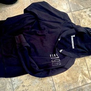 Pink black 1986 light sweatshirt